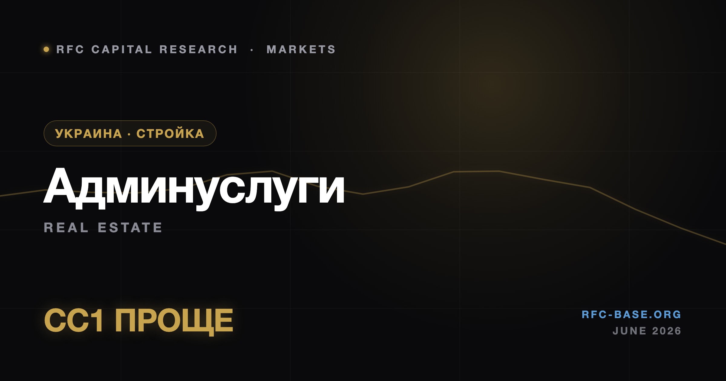 Ruslan Averin — Застройщик сам выбирает контролёра: админуслуги в строительстве упростили Застройщик сам выбирает контролёра: админуслуги в строительстве упростили — Ruslan Averin, RFC Capital Research